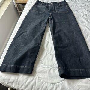Maeve Dark Blue Denim Jeans